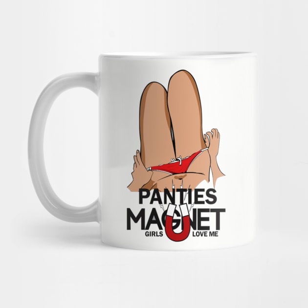 PANTIES MAGNET GIRLS LOVE ME by dopeazzgraphics